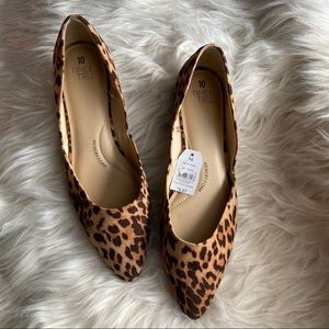 ***5 for $25*** Time and Tru Flats - Leopard Prints, Size 10
